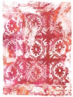 Global Fuchsia I Framed Print