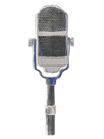 Mic Check II Framed Print