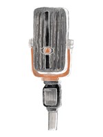 Mic Check IV Framed Print