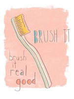 Potty Pun III Framed Print