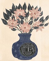 Vase of Flowers III Framed Print
