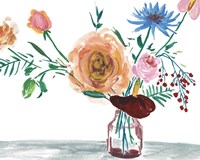 Celebration Bouquet IV Framed Print