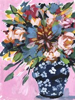 Bouquet in a Vase I Framed Print