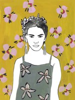 Pink Blossom Lady I Fine Art Print
