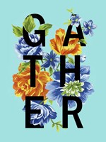 Floral Quote II Fine Art Print