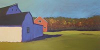 Primary Barns VIII Fine Art Print