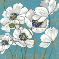 Lakeside Poppies I Framed Print