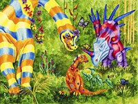 Dinos Fine Art Print