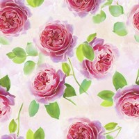 Tossed Pink Roses Fine Art Print