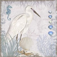 Waders II Little Egret Fine Art Print