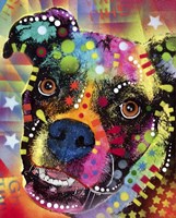 Boxer Cubism 2 Fine Art Print