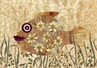Flower Fish Fine Art Print