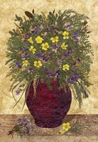 Bouquet In Vase 6 Fine Art Print