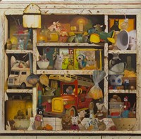The Old Cupboard Fine Art Print