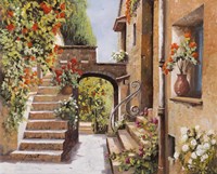 Stradina di Cagnes Fine Art Print