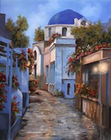 Mattino In Grecia Fine Art Print