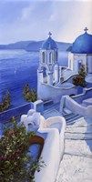Chiese Blu Fine Art Print