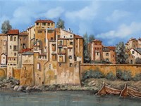 Borgo Sul Torrente Fine Art Print