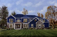 La Casa Blu Fine Art Print