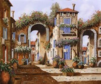 Arcate Nel Borgo Fine Art Print