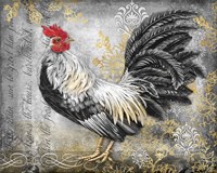 Gold Lace Rooster B Fine Art Print