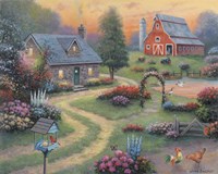 Cottage on the Farm Fine Art Print