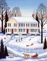 Yellow House Fine Art Print