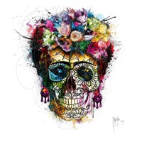Frida Skull Fine Art Print