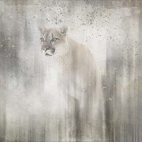 Antique Wildlife Lion Fine Art Print