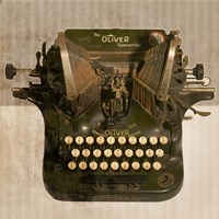 Typewriter 01 Oliver Fine Art Print