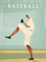 Vintage Baseball Fine Art Print