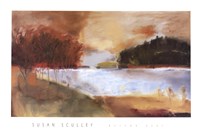 Autumn Lake by Susan Sculley - 36" x 24"