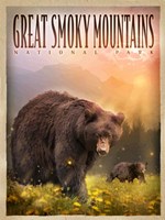 Smokey Mountain Bears Fine Art Print