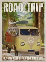 Cali Road Trip Fine Art Print