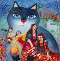 Gypsy Cat Fine Art Print
