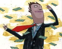 Bills Blowing By Fine Art Print