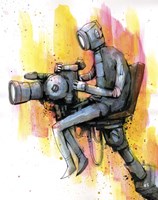 Cinematographer Fine Art Print