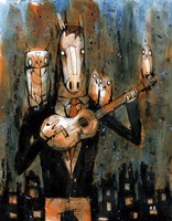 Sharing His Songs Fine Art Print