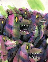 Tough Crowd Fine Art Print