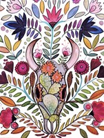 Boho Skull Fine Art Print