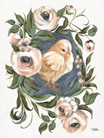 Vintage Frame Chick Fine Art Print