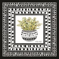 Aztec Floral I Fine Art Print