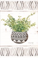 Aztec Floral III Fine Art Print