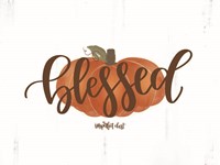 Blessed Pumpkin Fine Art Print