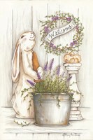 Welcome Bunny Fine Art Print