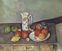 Still Life with Milk Jug and Fruit Fine Art Print
