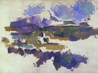 The Mon Sainte-Victoire, Seen from Lauves Fine Art Print