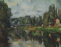 Bridge Over Ther Marne at Creteil Fine Art Print