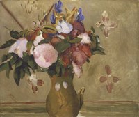 Flowers in a Vase, 1886 Fine Art Print