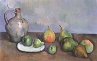 Still Life with Pitcher and Fruit Fine Art Print